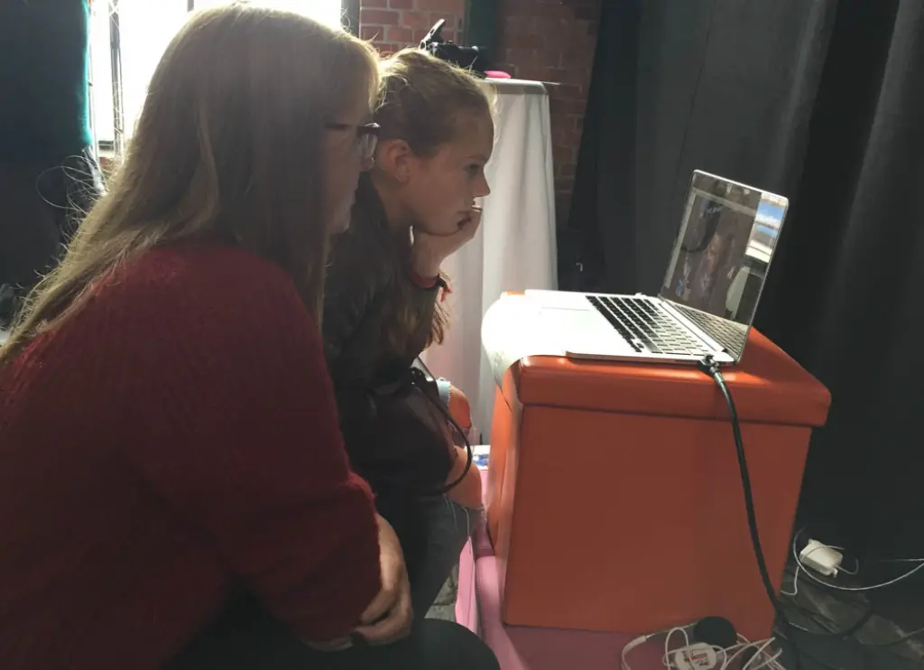 Videochat mit Kamerun