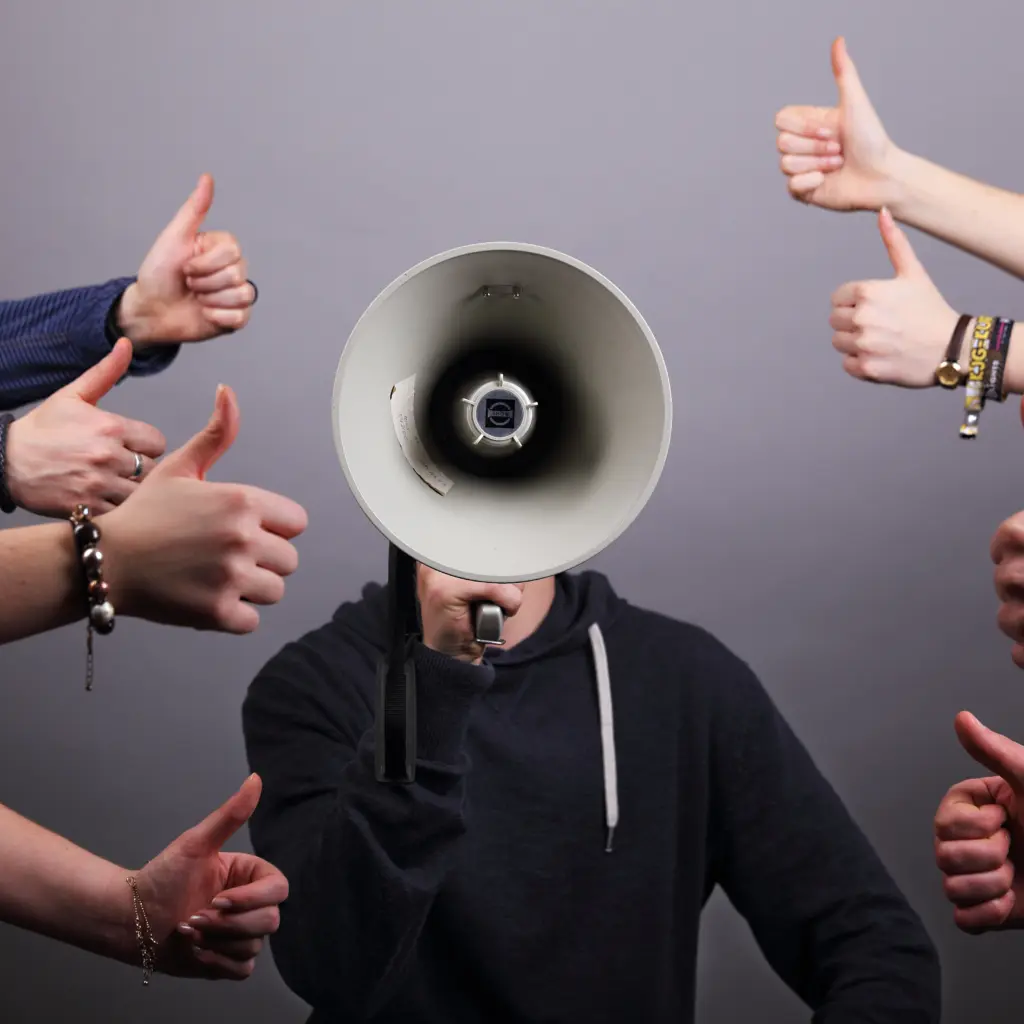 Auch Twitter hat den Megaphon-Effekt