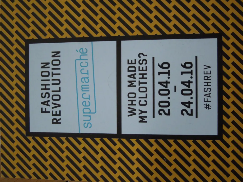Fashion Revolution Supermarché