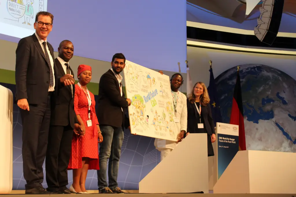 Präsentation Gründerinnen bzw. Gründer