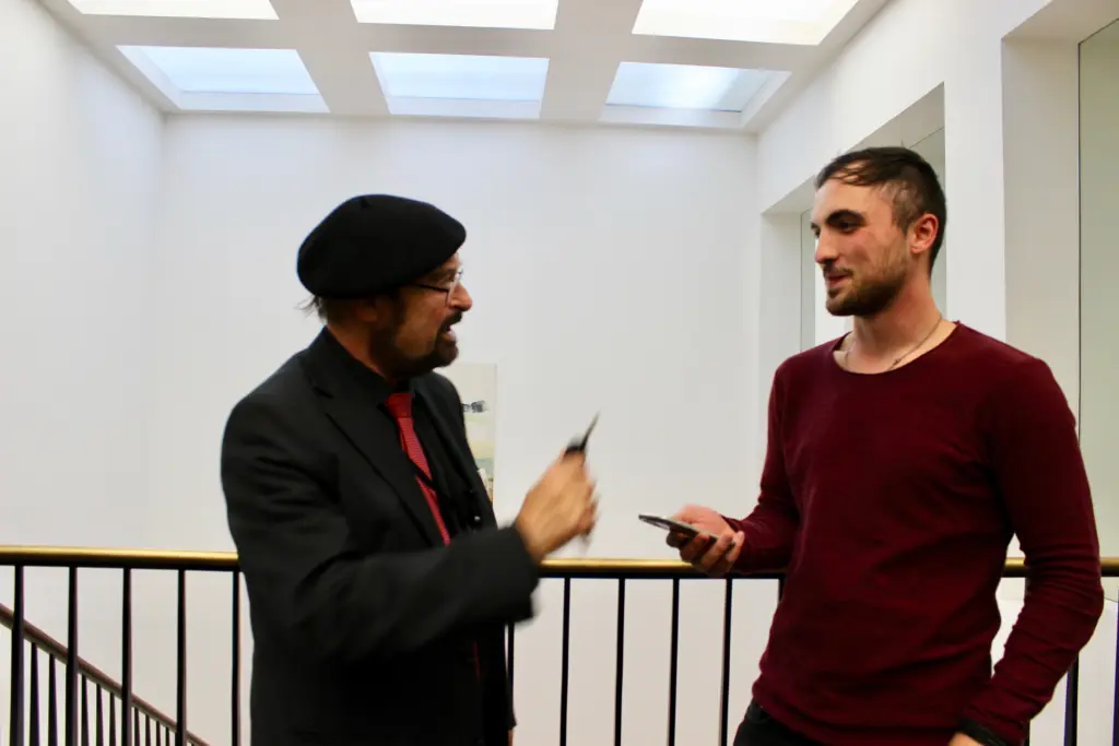 Stefan Eck mit Skender Berisha