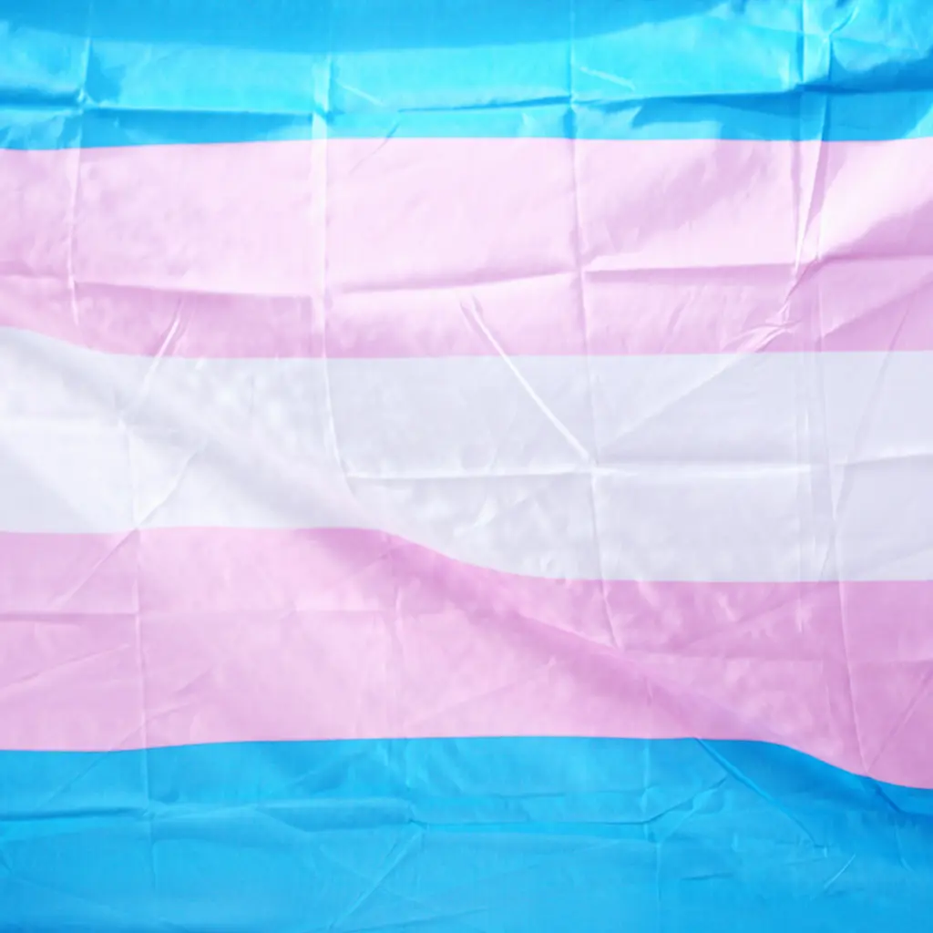 Trans flag - Unsplash, Sharon McCutcheon, frei