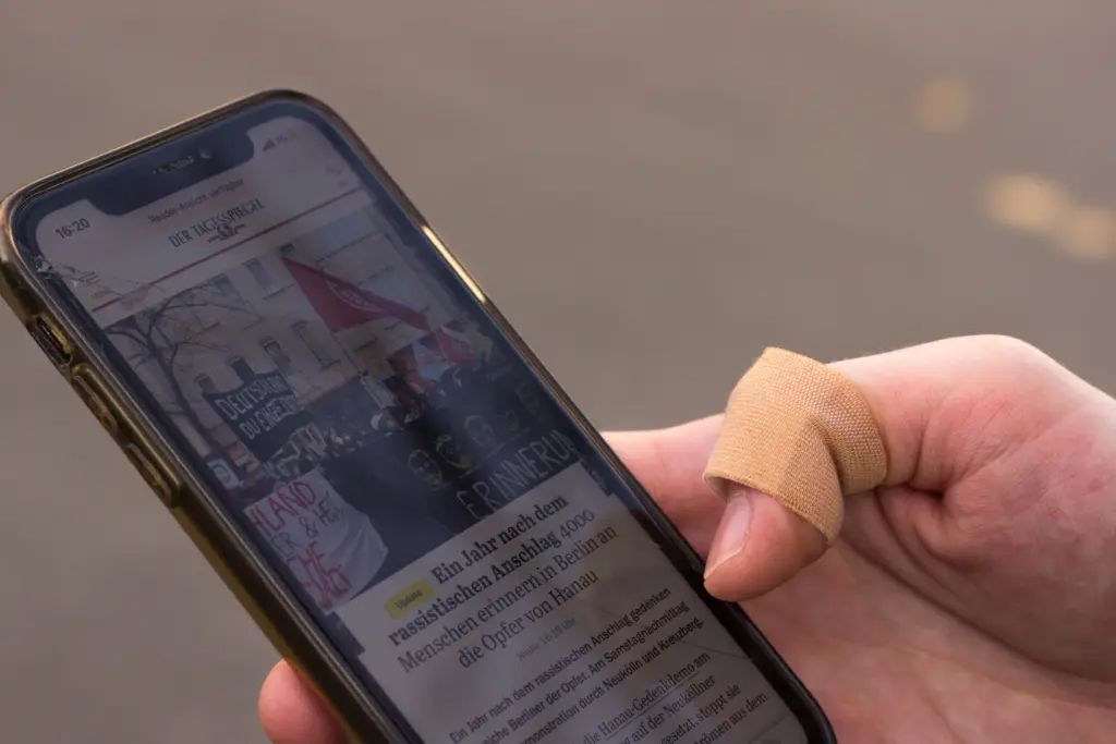 Der Artikel ist pünktlich online.