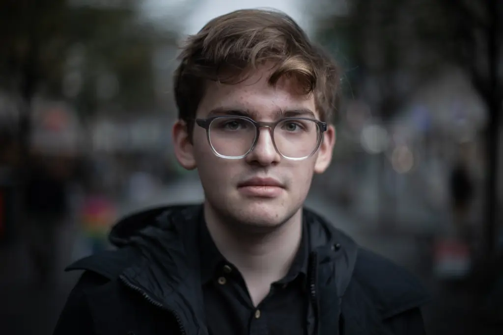 Die Ukraine zu verlassen ist nicht leicht für Michael. Foto: Moritz Heck