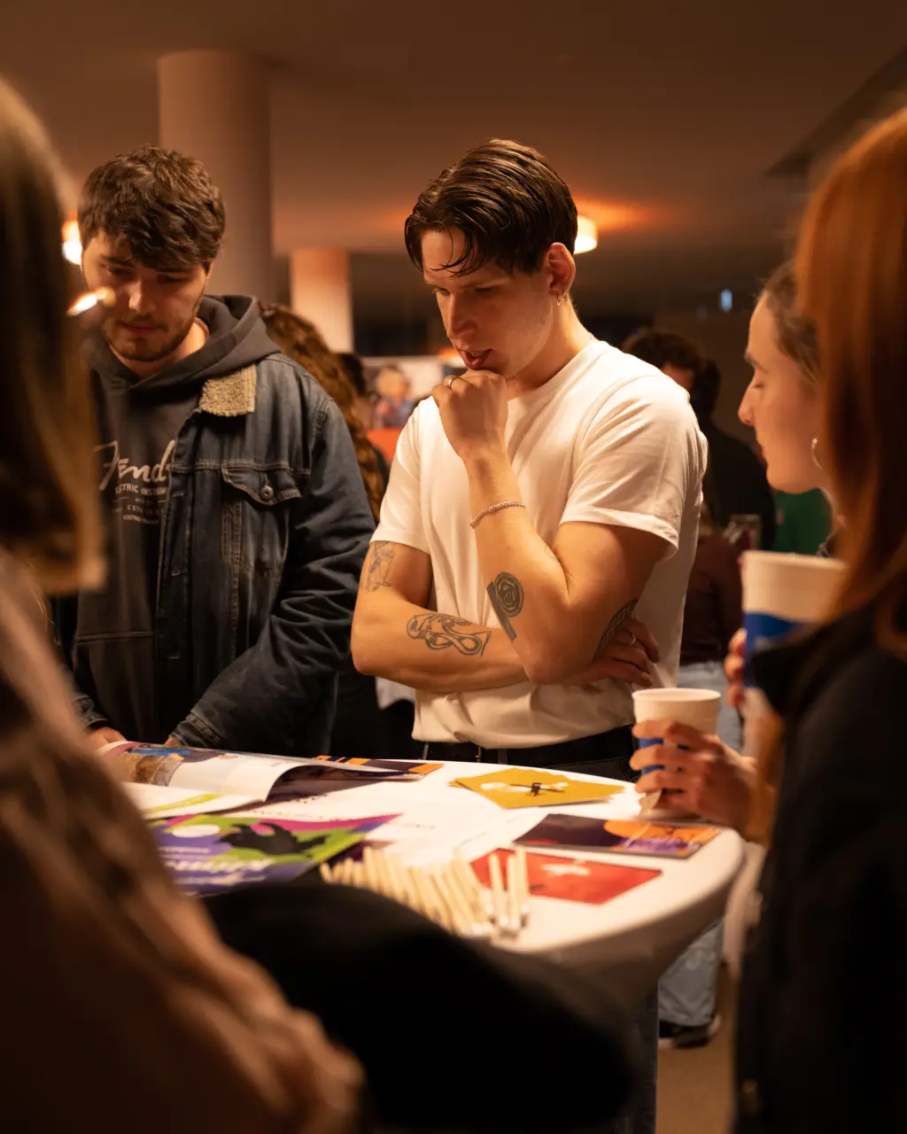 Networking auf der Ver.Netzt-Messe.