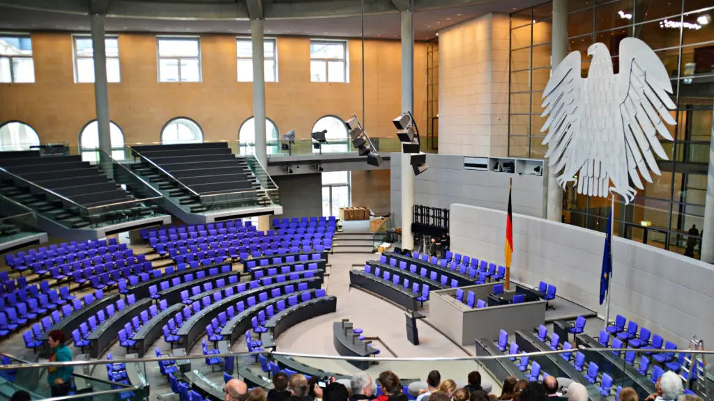 Im Bundestag bilden CDU und CSU eine Fraktion
