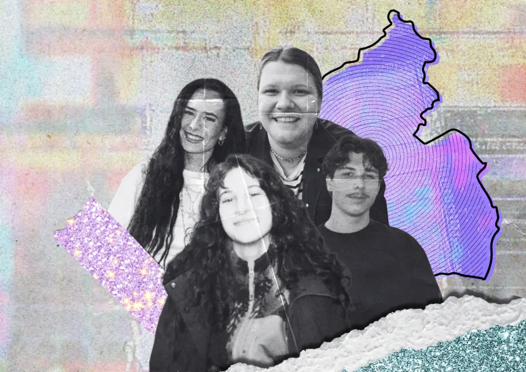 Anfang 20 und aus RLP: Lara, Hanna, Aleyna und Jakub